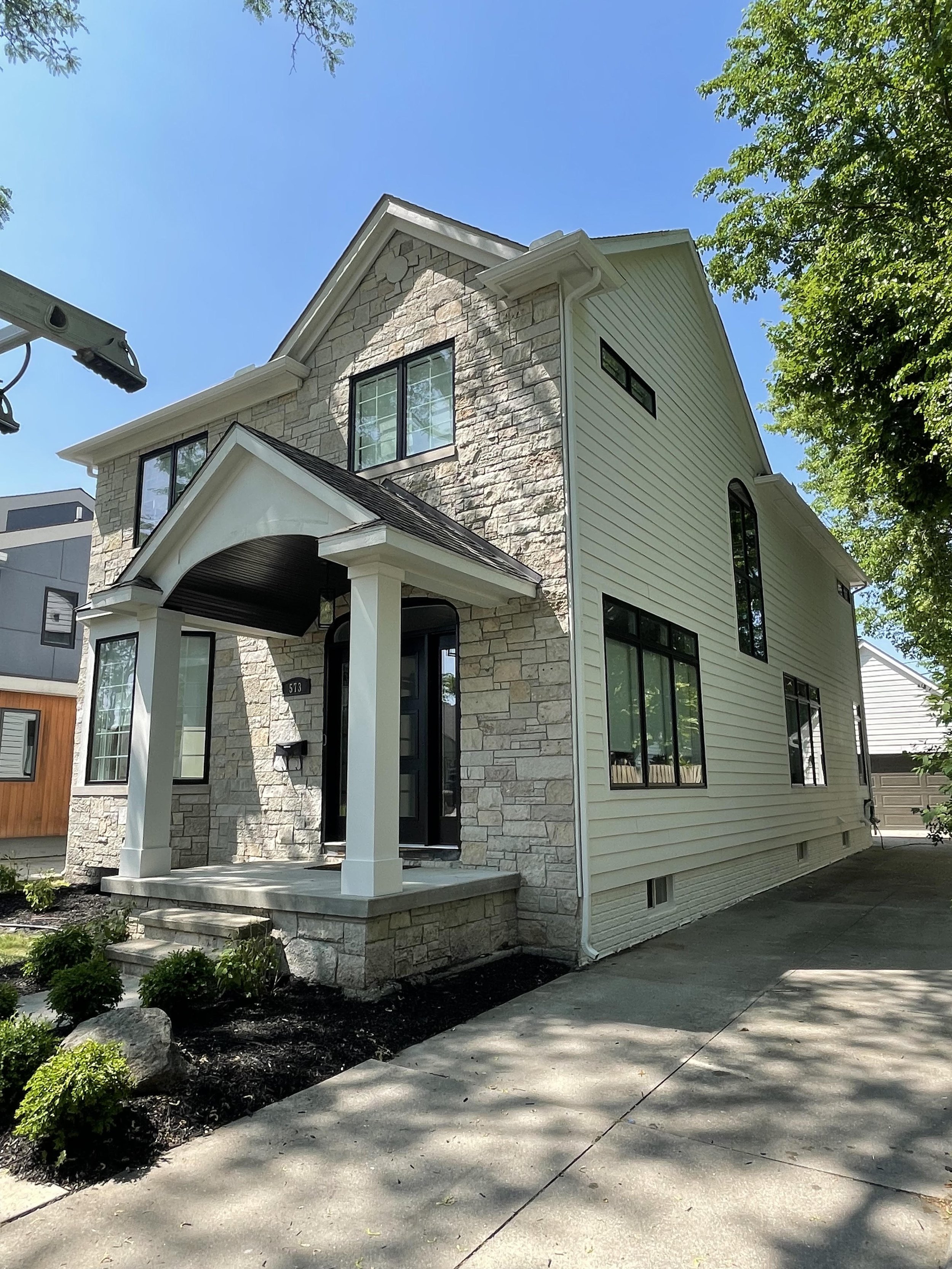 Exterior painting project