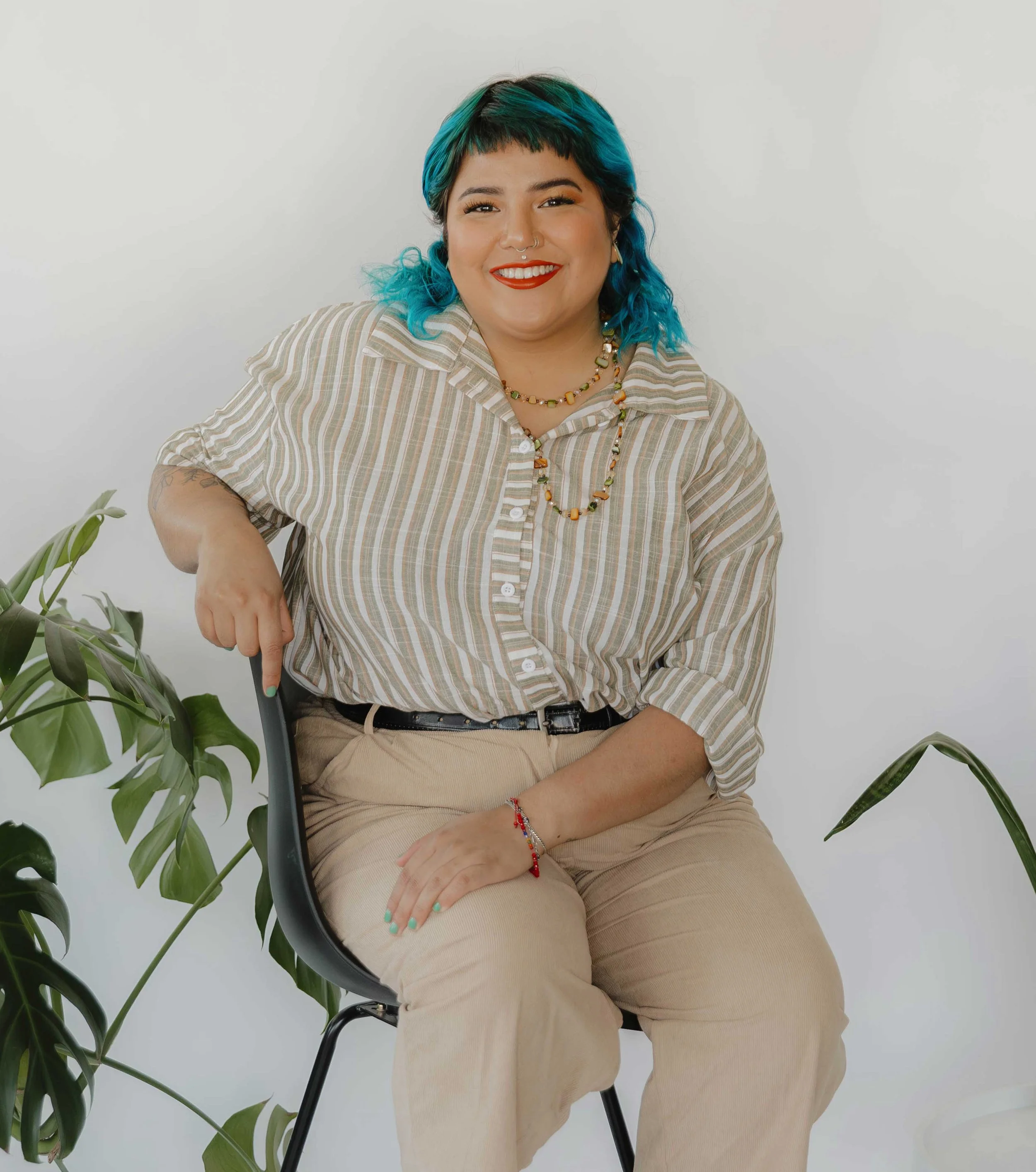 Anai Bell, LMSW, bilingual child and family therapist specializing in trauma-informed and LGBTQIA+ affirming care at The Resiliency Center of Idaho in Nampa.