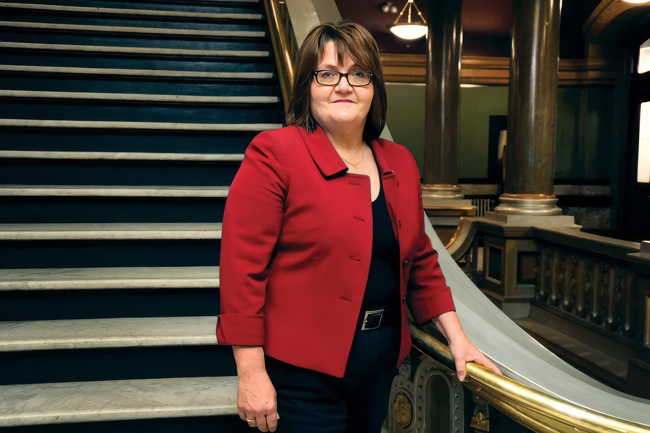Jo-Ann Ryan standing