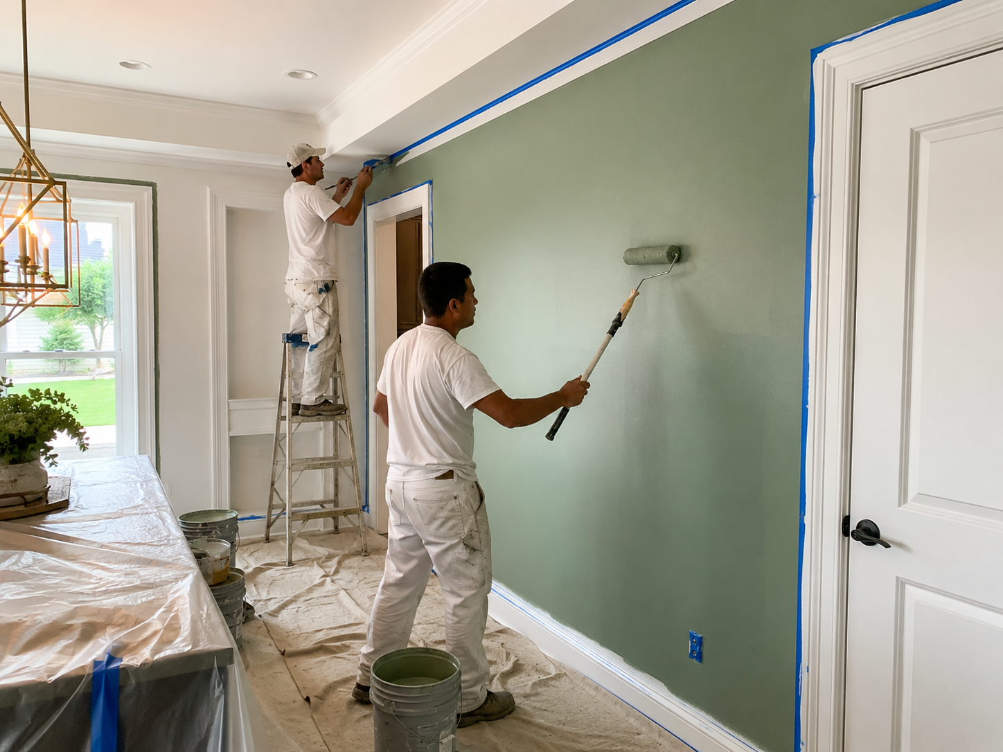 Interior painting project