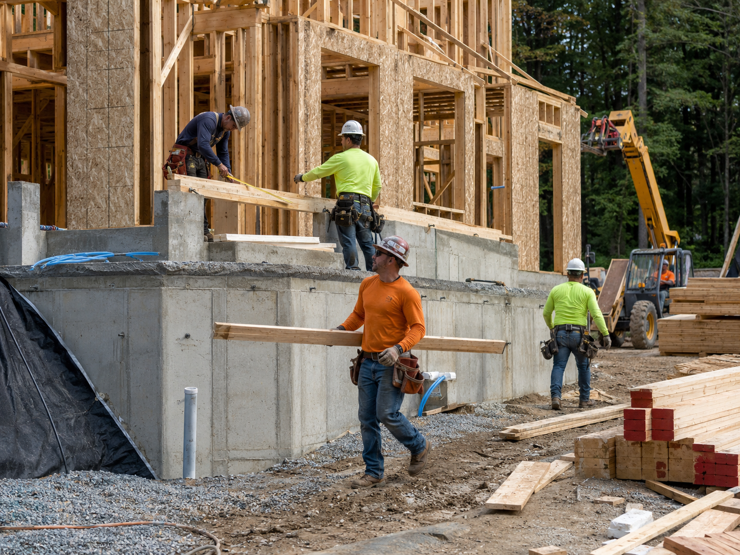 New construction support project