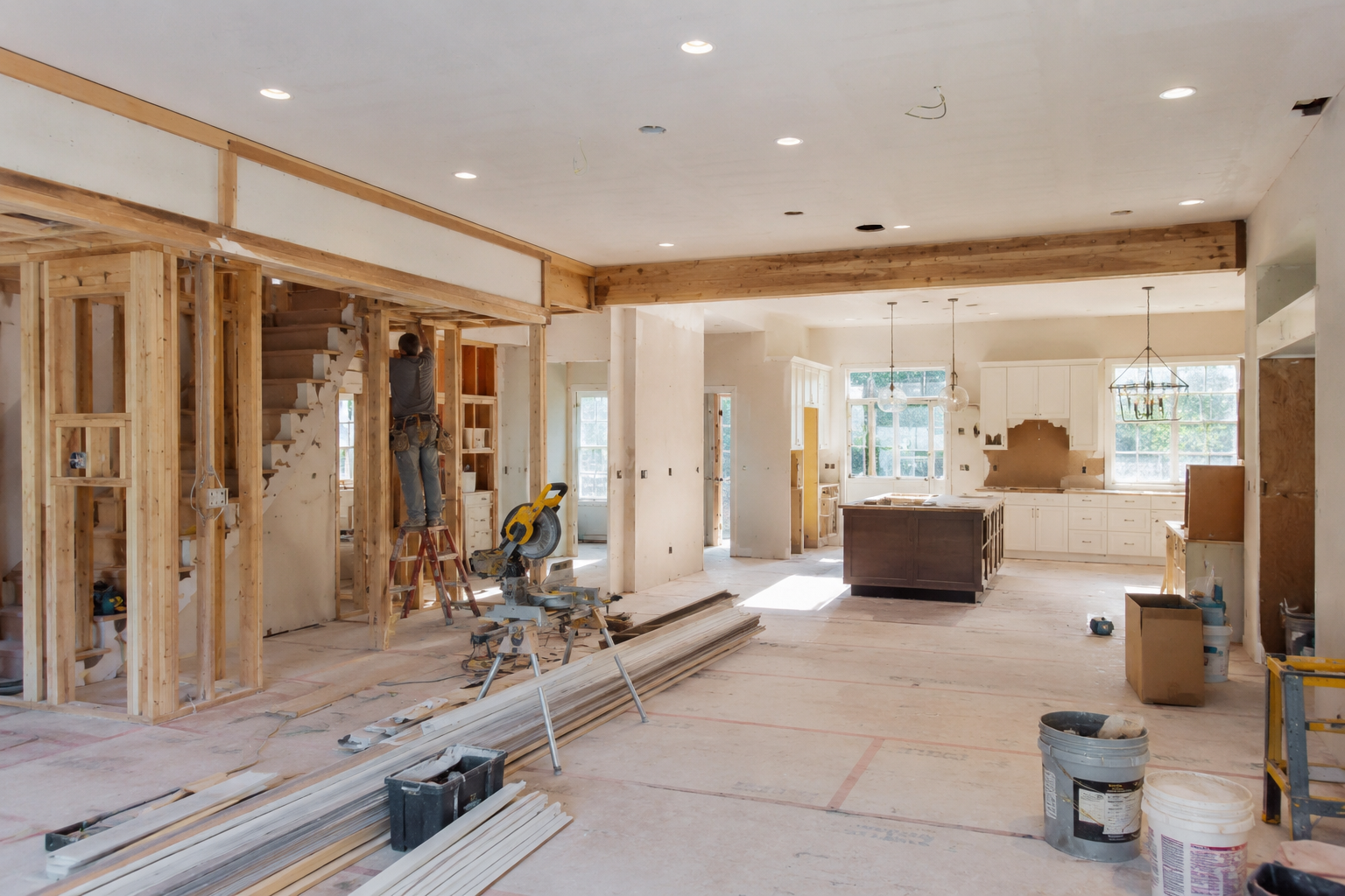 Remodeling services for residential and commercial projects