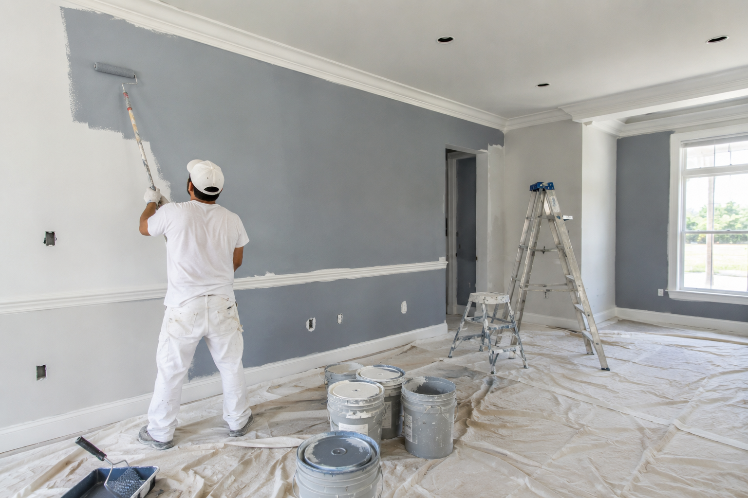 Interior and exterior painting services