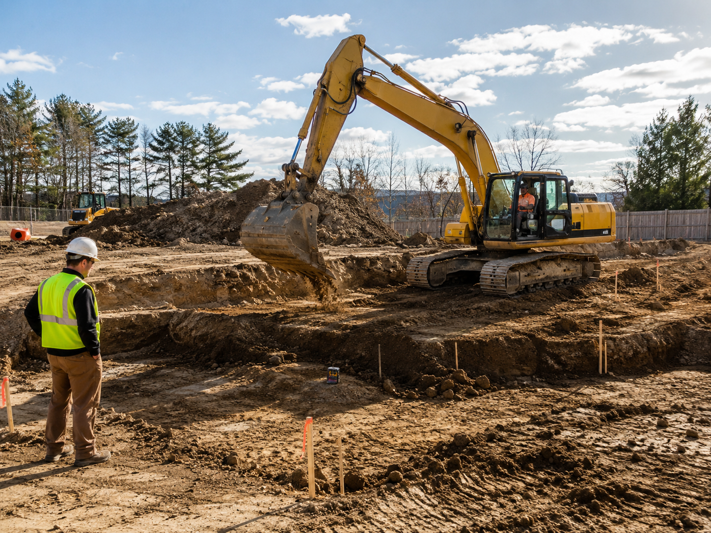 Site excavation project