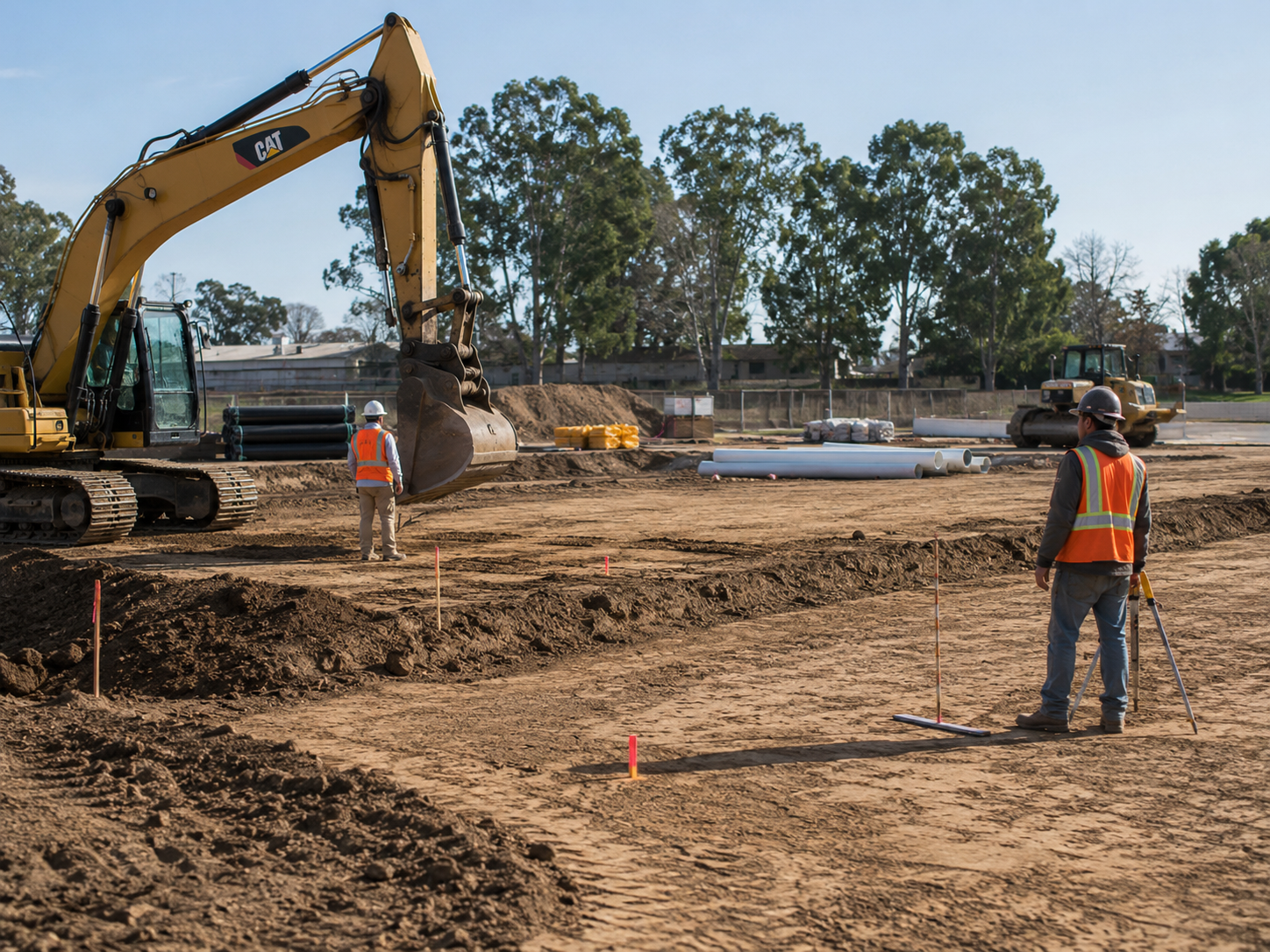 Project site preparation