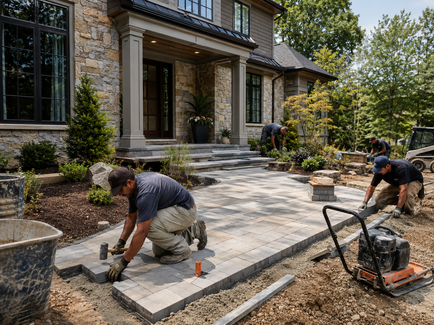 Exterior improvement project