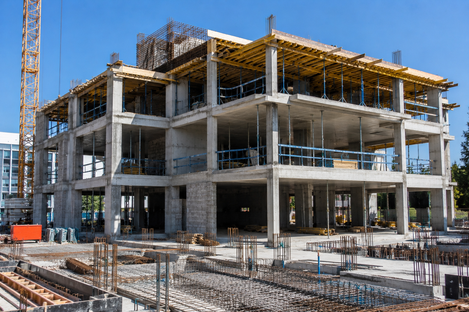 New build construction support services