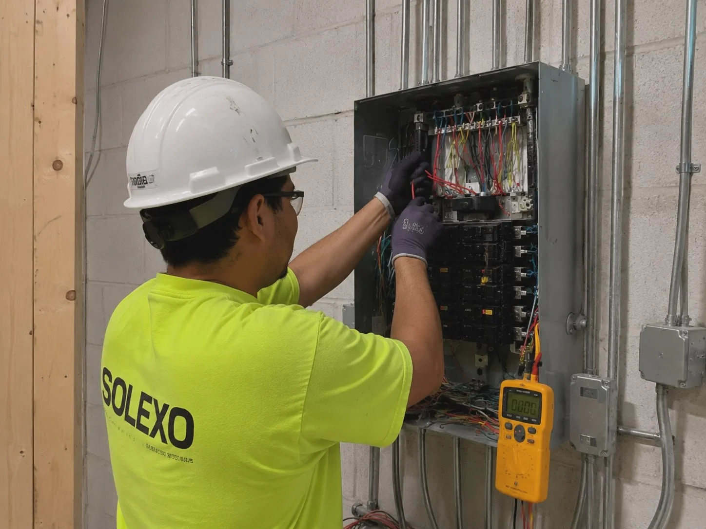 Electrical installation support