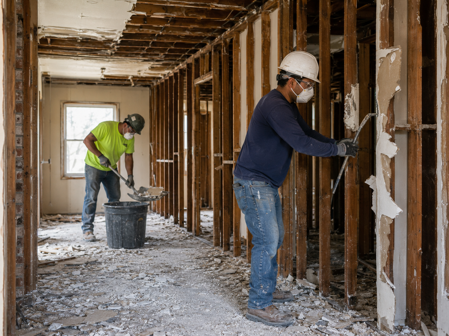 Interior demolition project