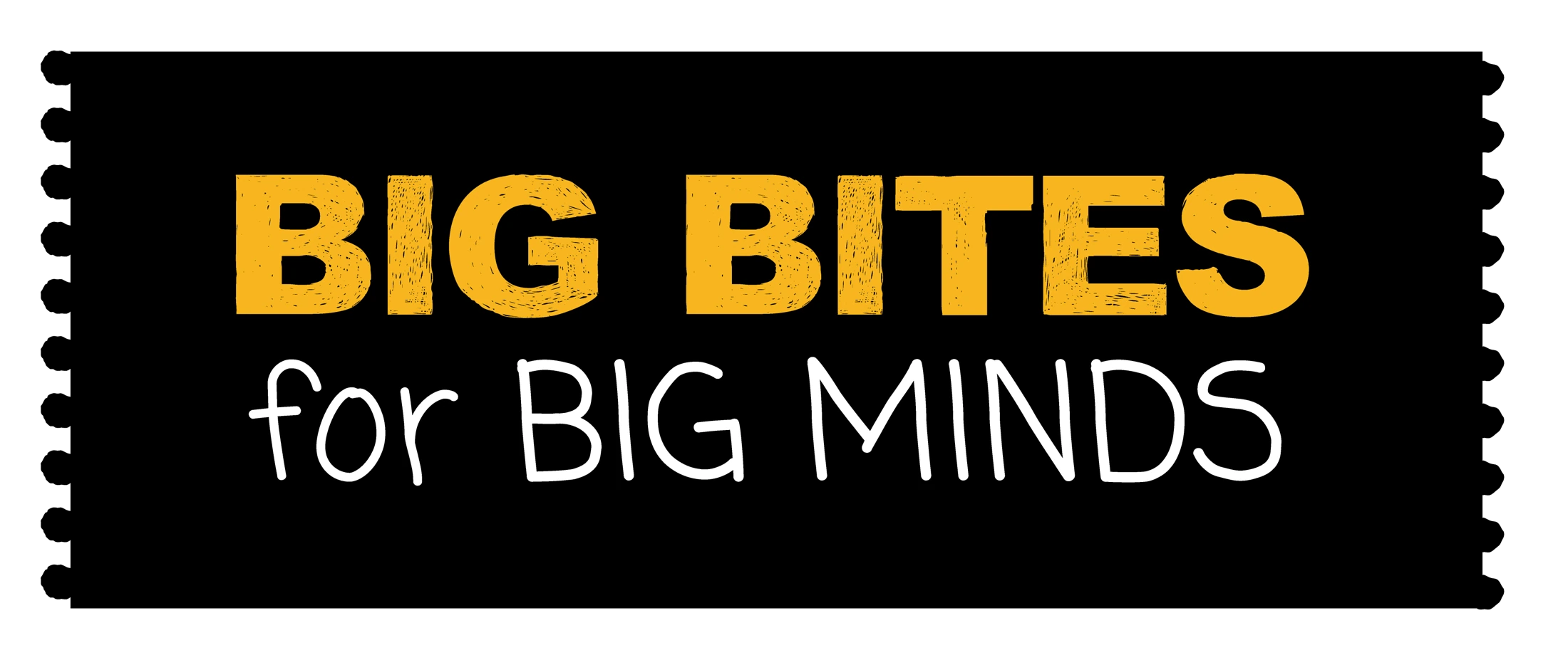 Big Bites for Big Minds event identity