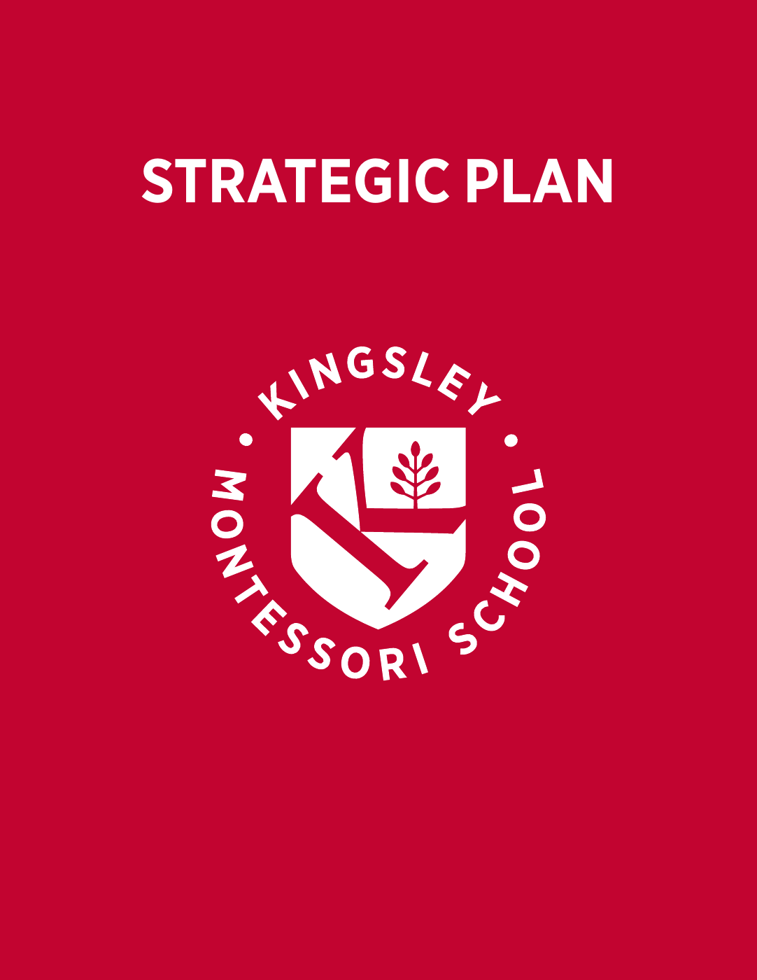 Strategic plan cover