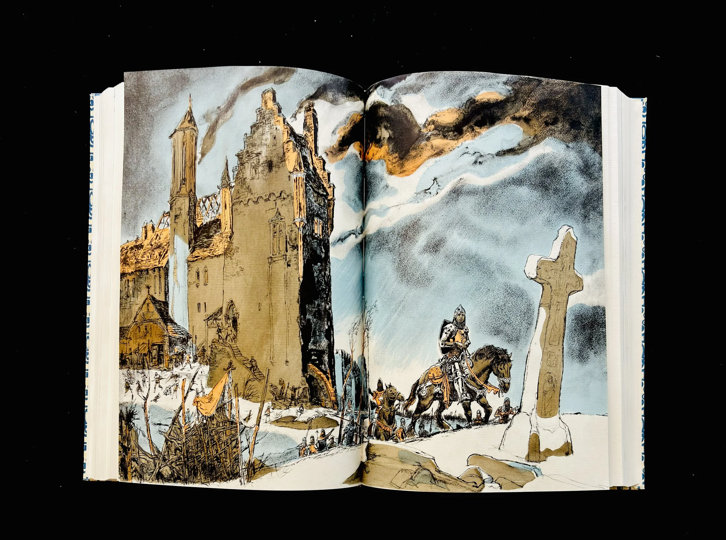 Illustration from Froissart's Chronicles — The Limited Editions Club, 1968