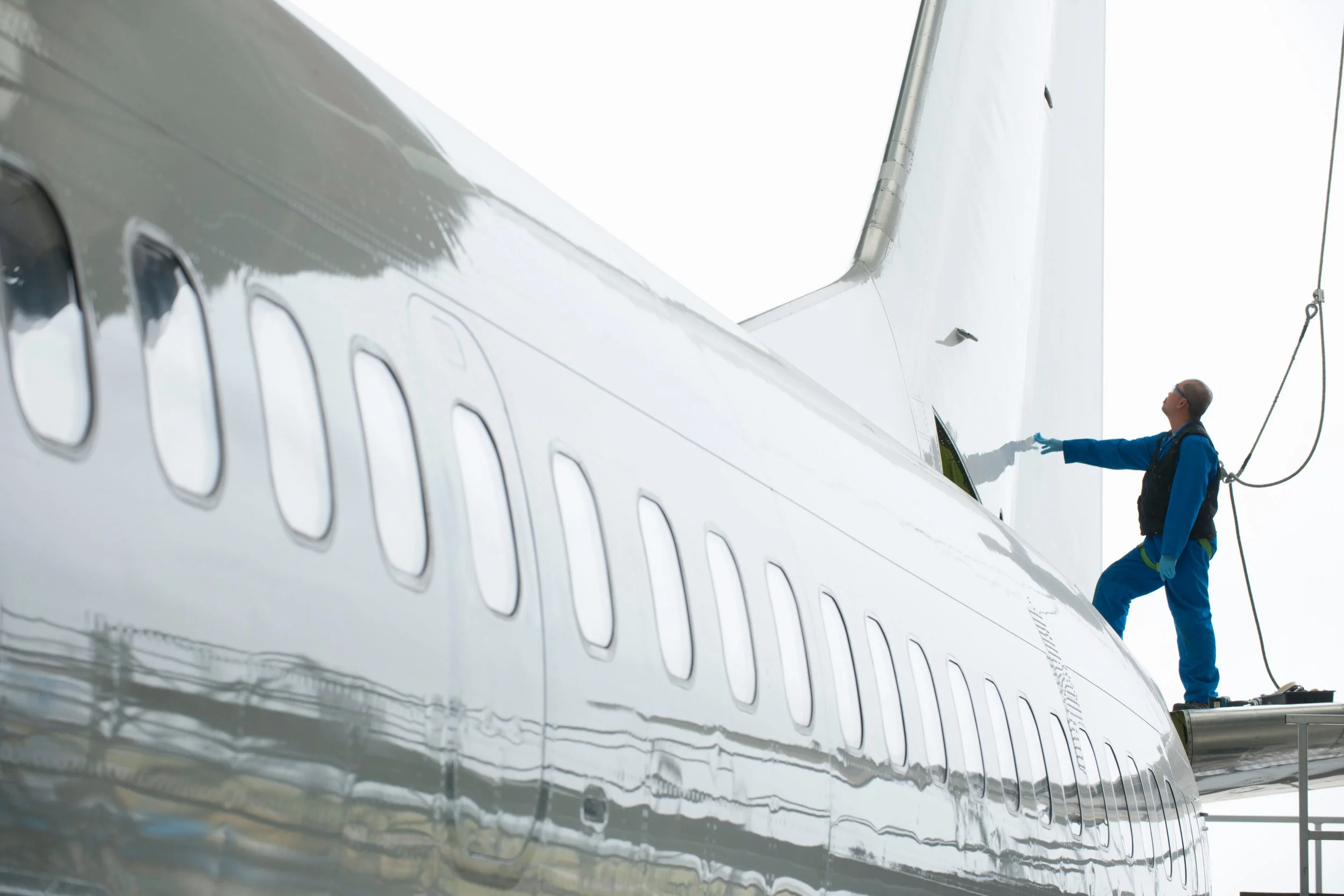 Aircraft exterior inspection