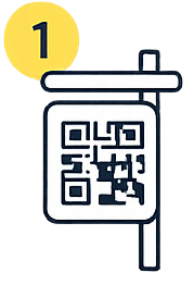 QR smart rider sign for real estate listing lead capture