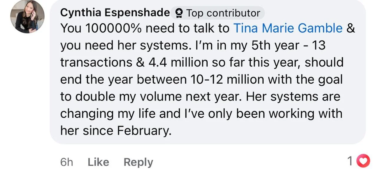 Cynthia Espenshade second testimonial