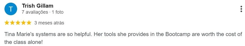 Trish Gilam Google review