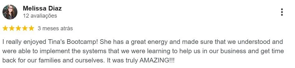 Melissa Diaz Google review