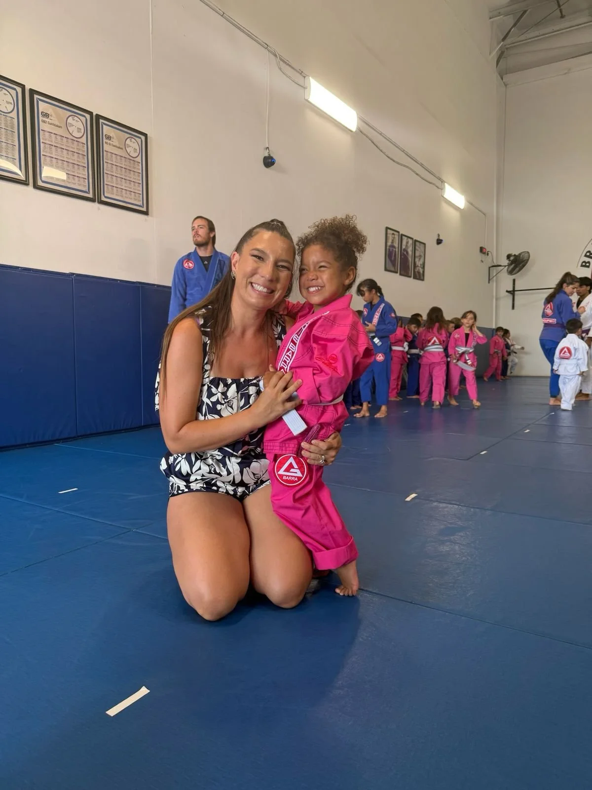 Tina Marie Gamble with her daughter
