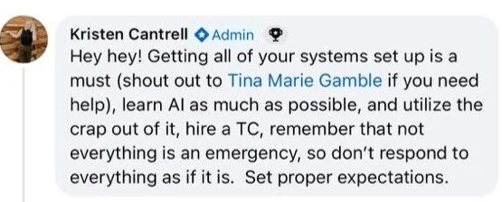Kristen Cantrell testimonial