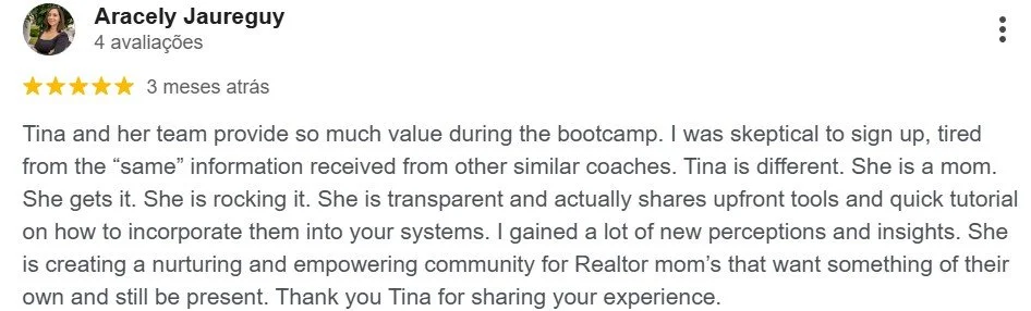 Aracely Jaureguy Google review