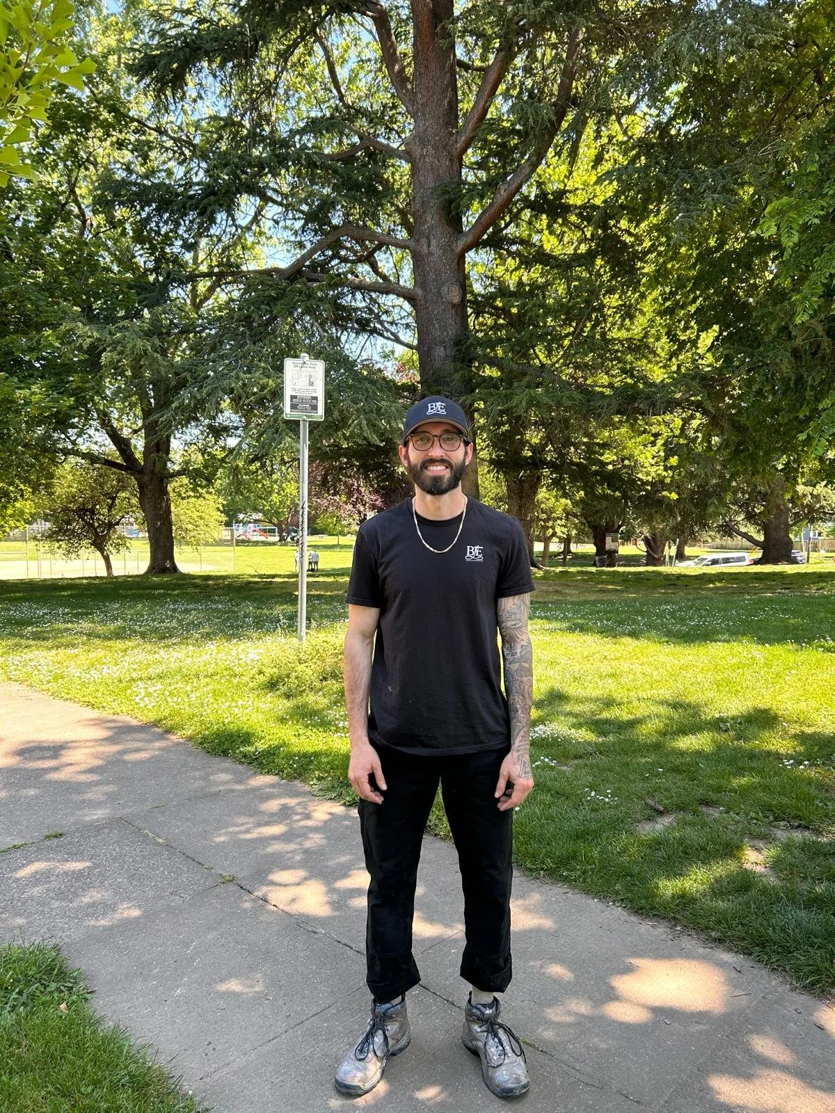Blake Fraser, co-founder of B&E Painting and Contracting