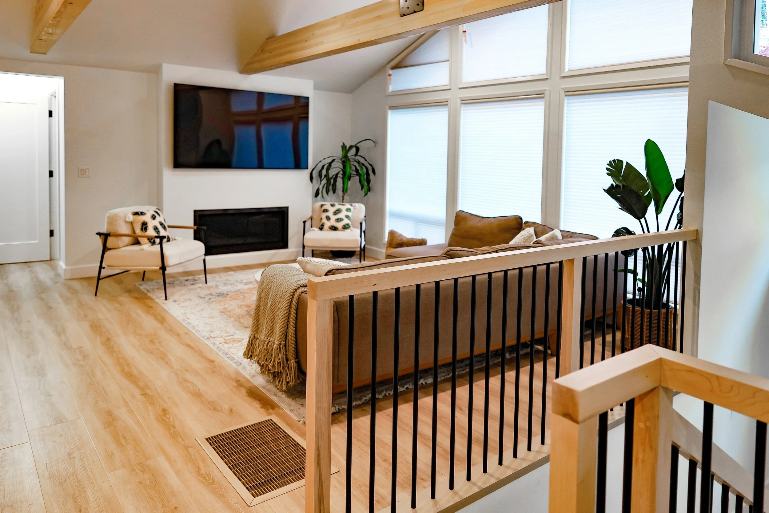 Residential living space remodel