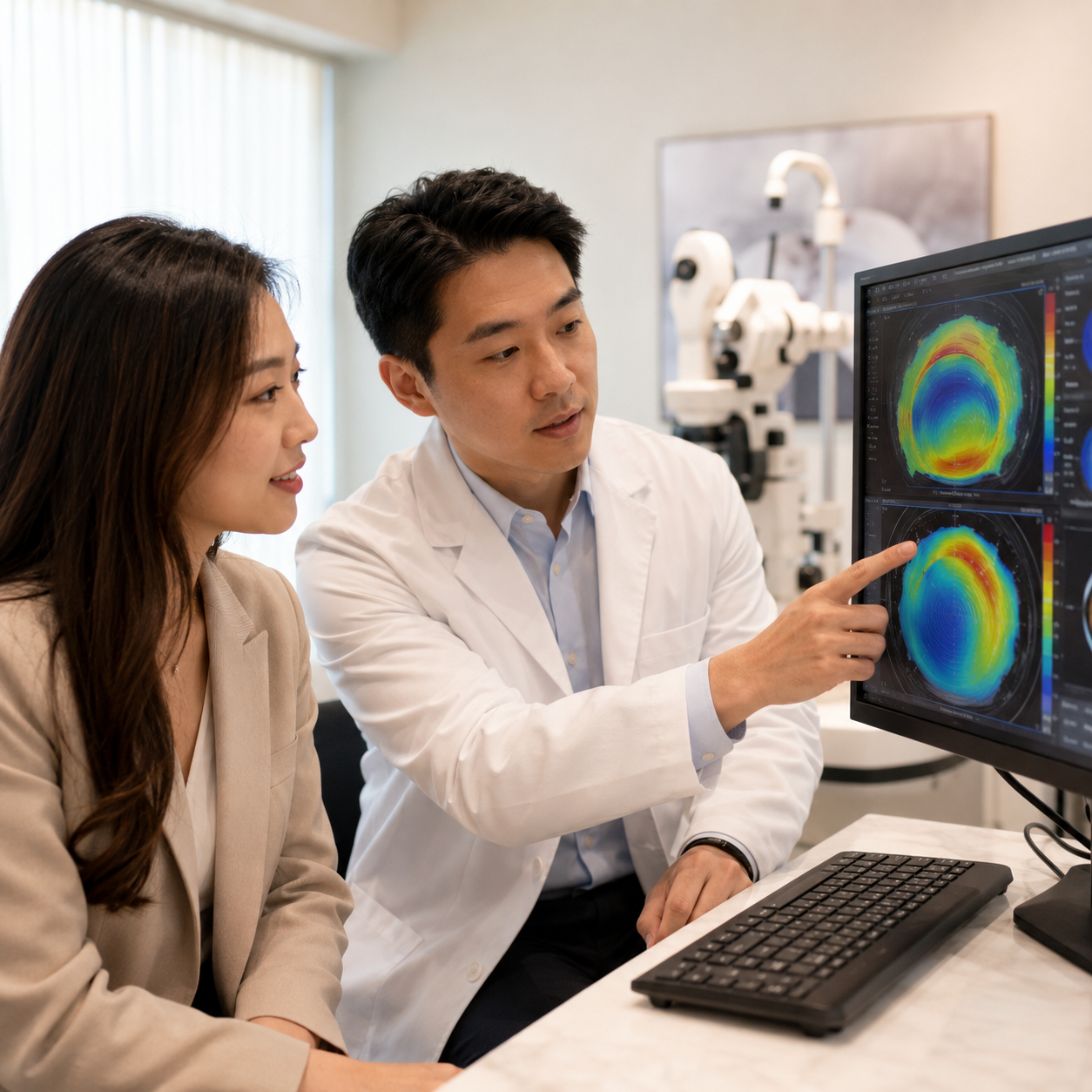 LASIK consultation