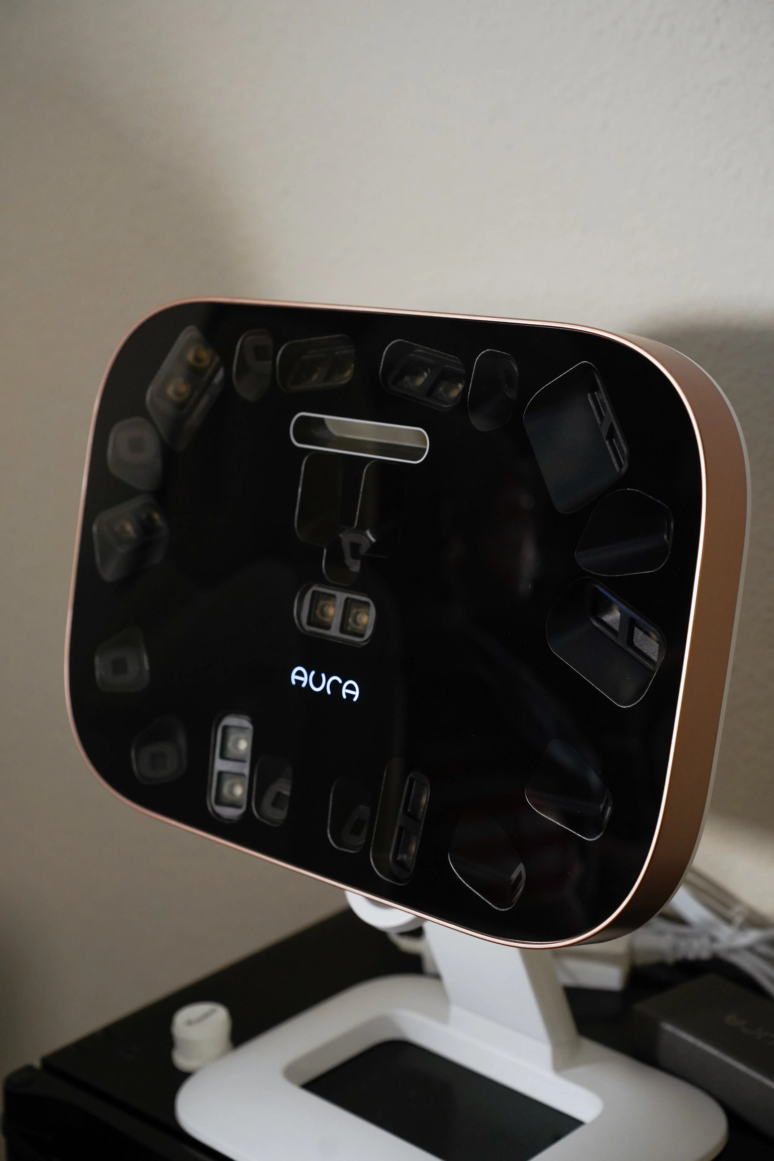 AURA facial analysis consultation at EMVEE Medspa Coral Gables