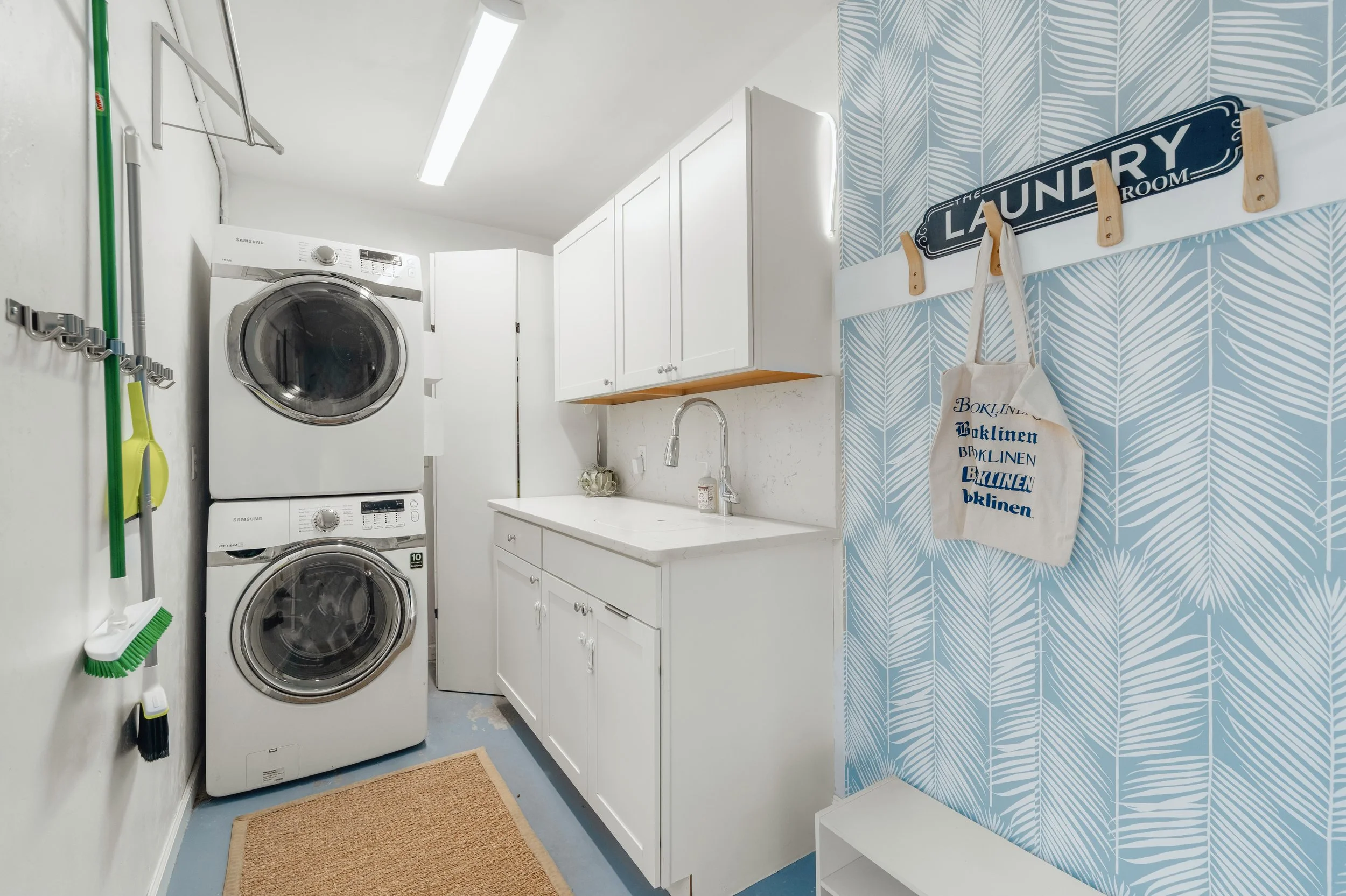 Shared laundry room