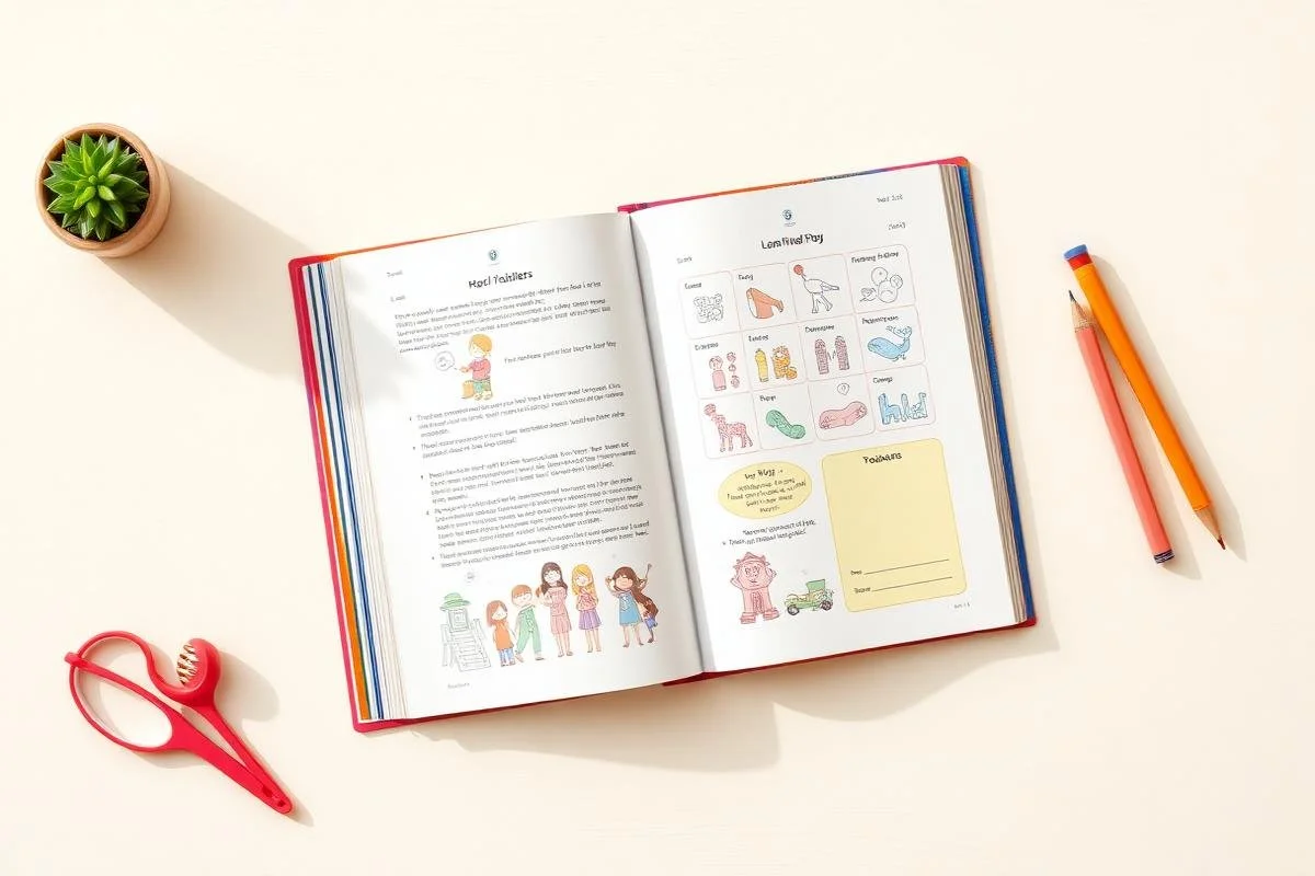 Inside spread of PlayDHD