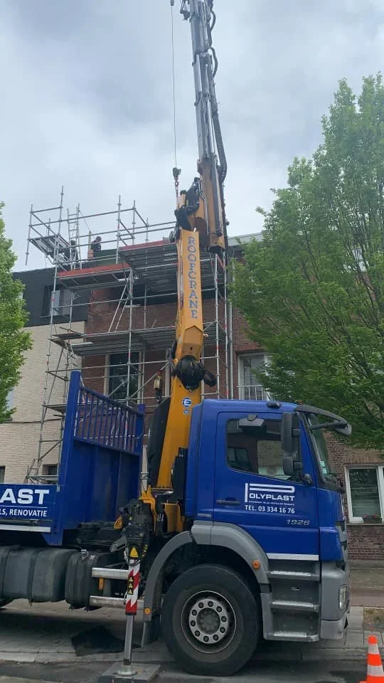 Dakwerken Antwerpen IKO roofing plaatsen Polyplast