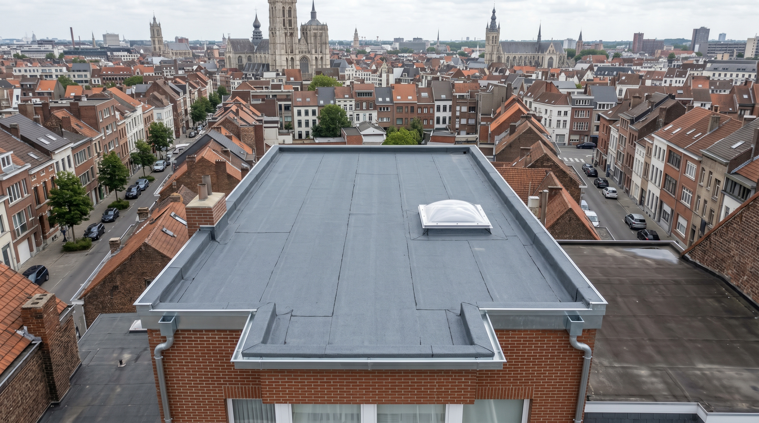 Dakrenovatie Wilrijk Antwerpen - Polyplast NV