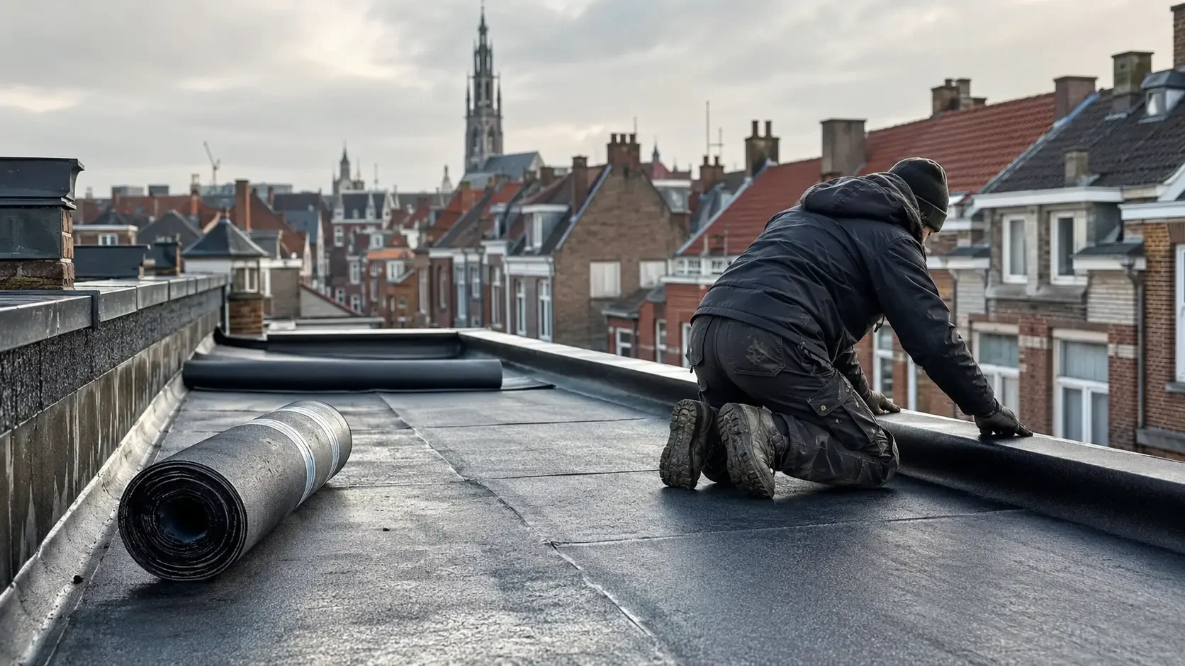 dakwerken renovaties Antwerpen Wilrijk Polyplast NV