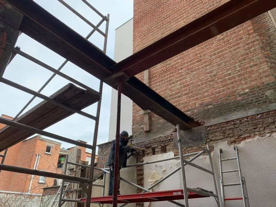 renovatie aanbouw stedelijke context Deurne Antwerpen