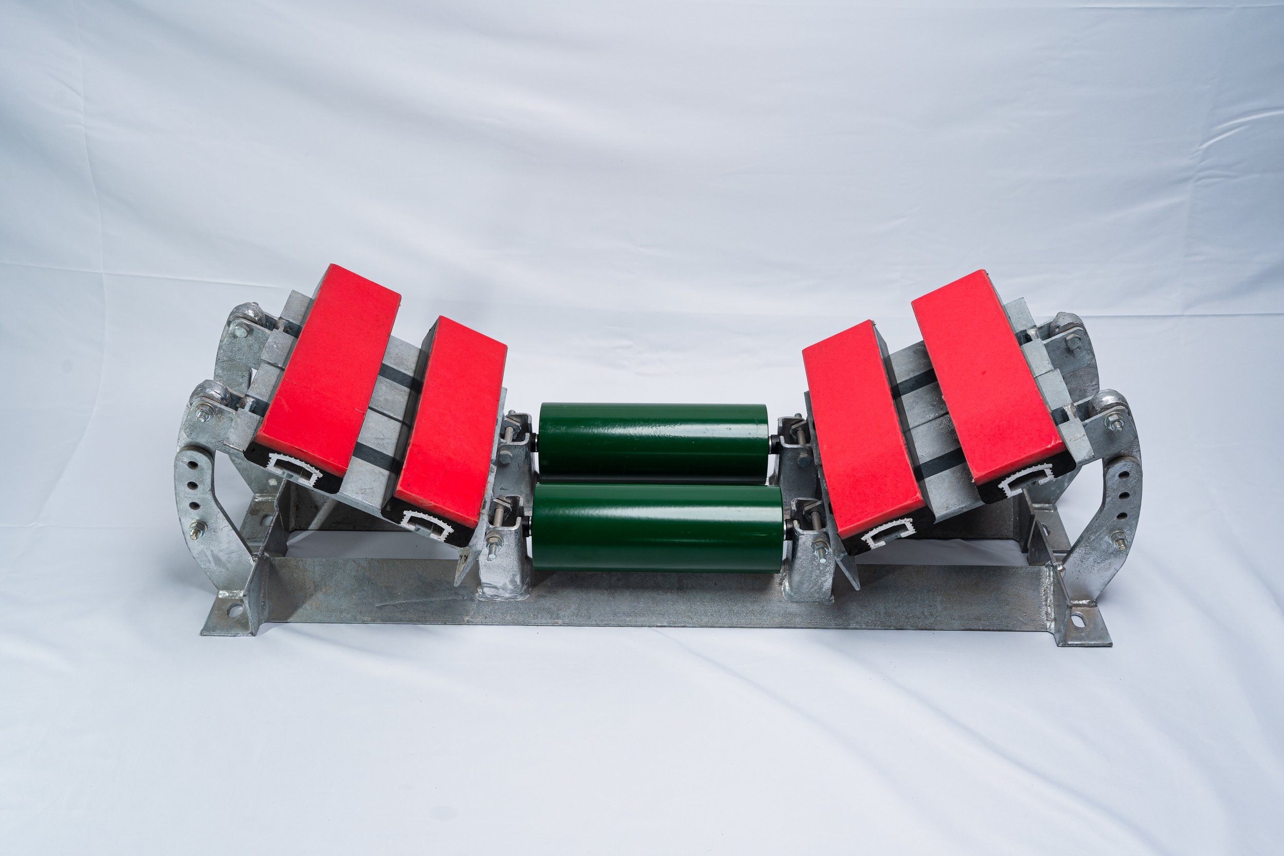 Conveyor impact bed system