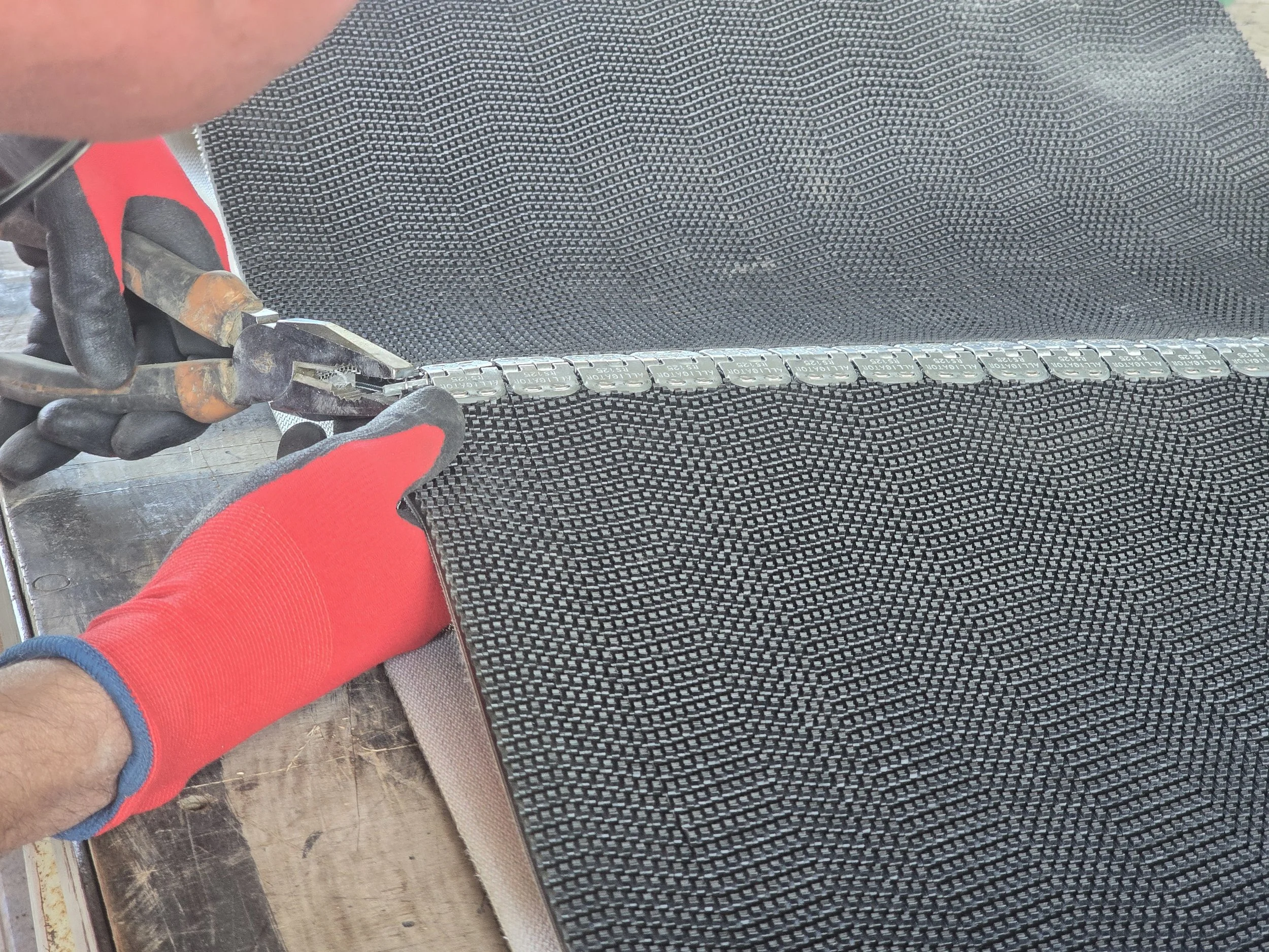Custom PVC conveyor belt profile