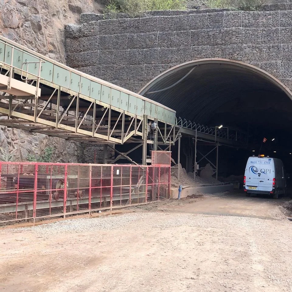 Industrial conveyor inspection and site service support