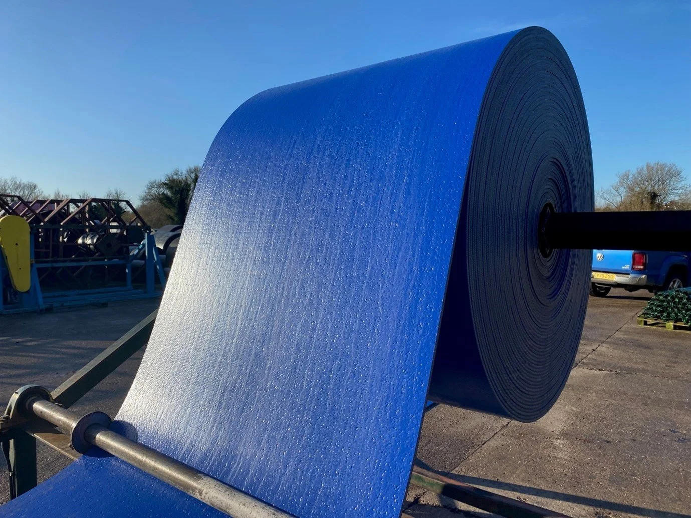 PVC belt processing application