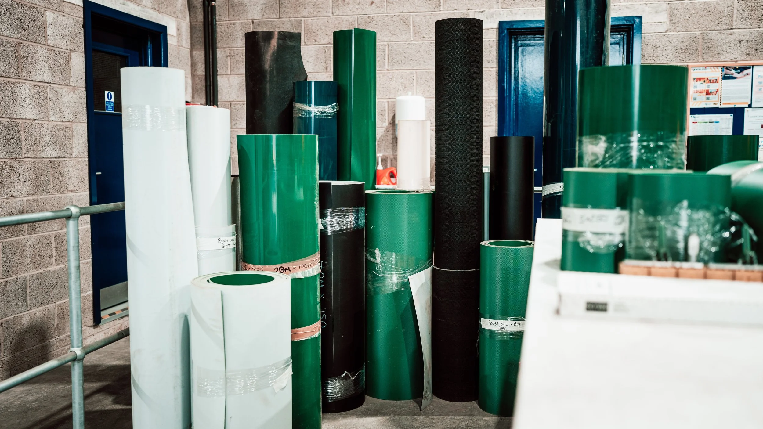 PVC belt processing application