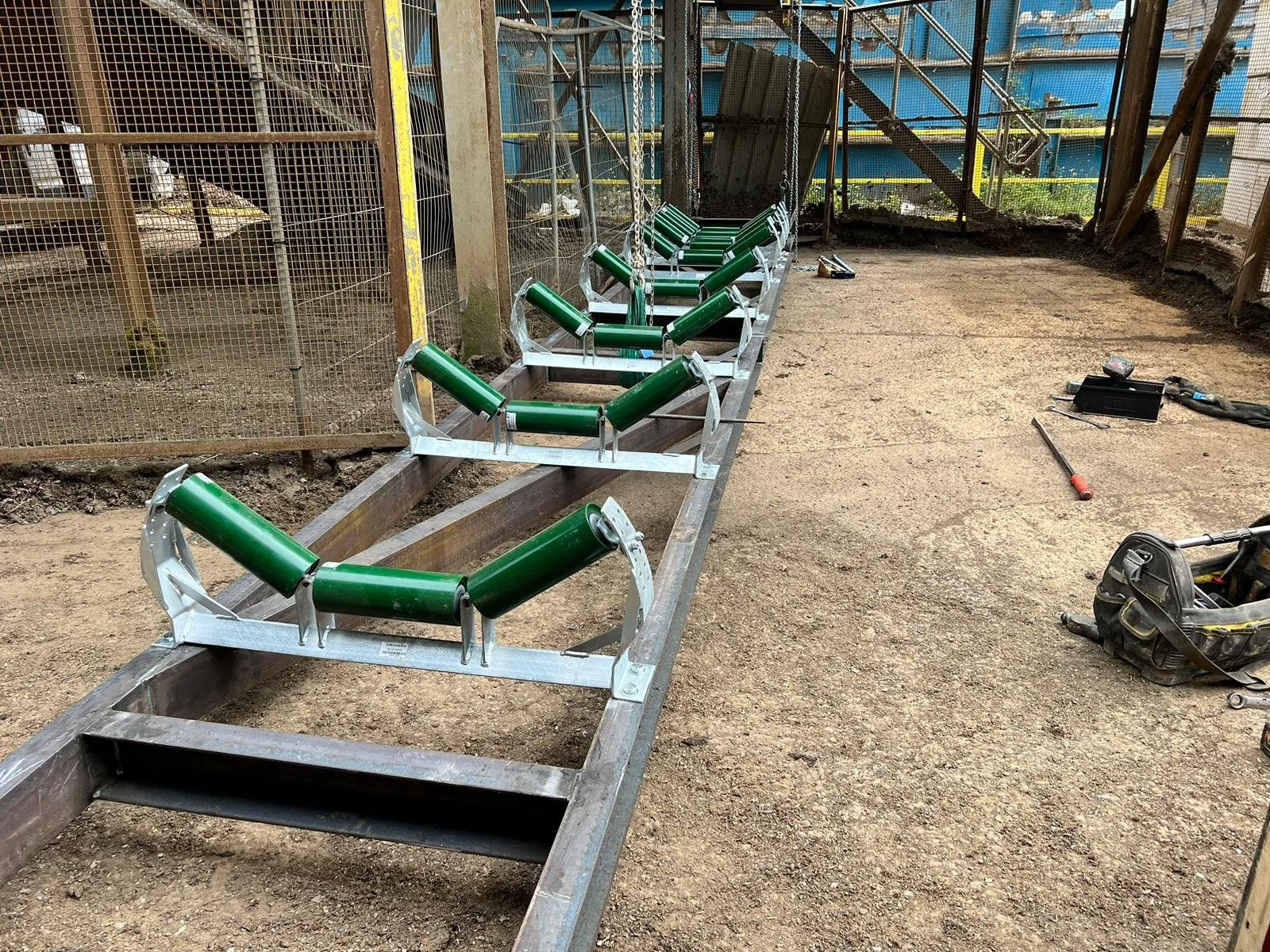 QPI conveyor services including fitting, fabrication and site support