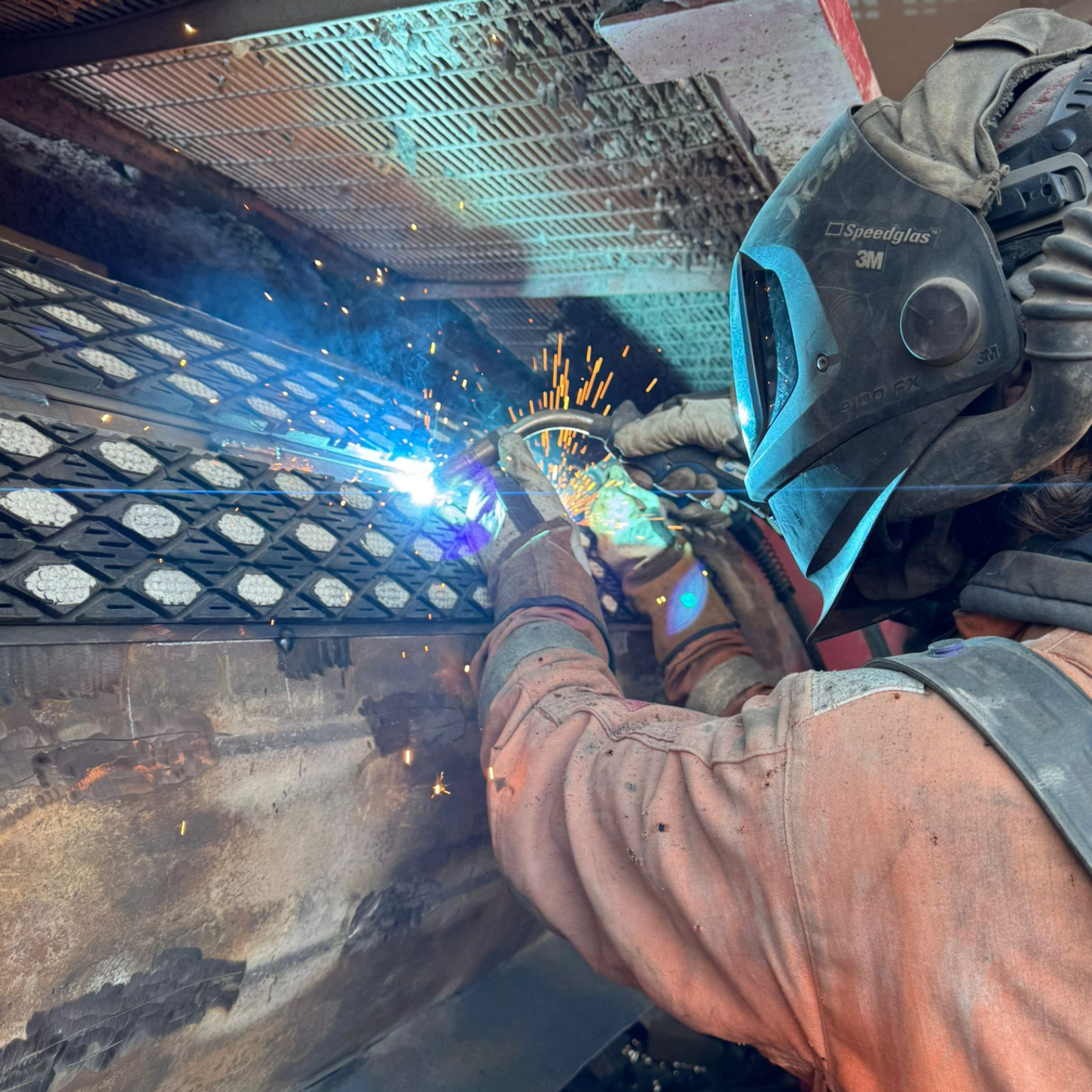 QPI fitting and fabrication support for conveyor systems