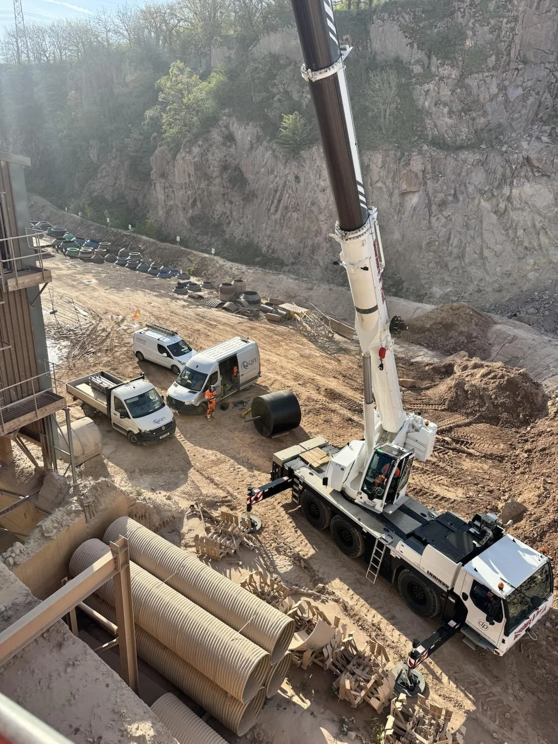 QPI conveyor services including site surveys and planning support