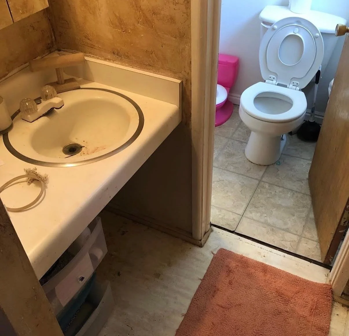 Bathroom remodel before