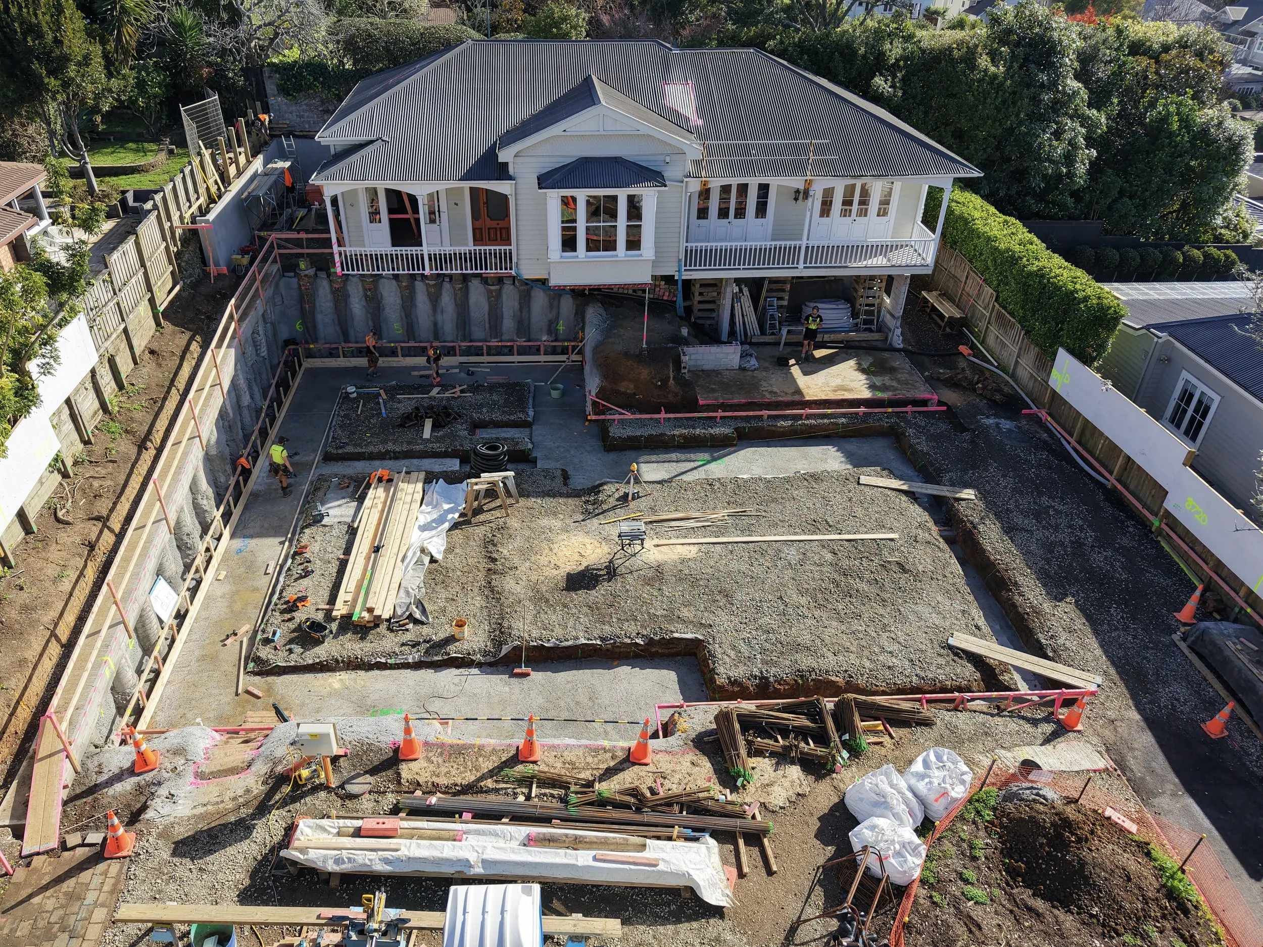 18 Westbourne Road — Heritage villa renovation in progress