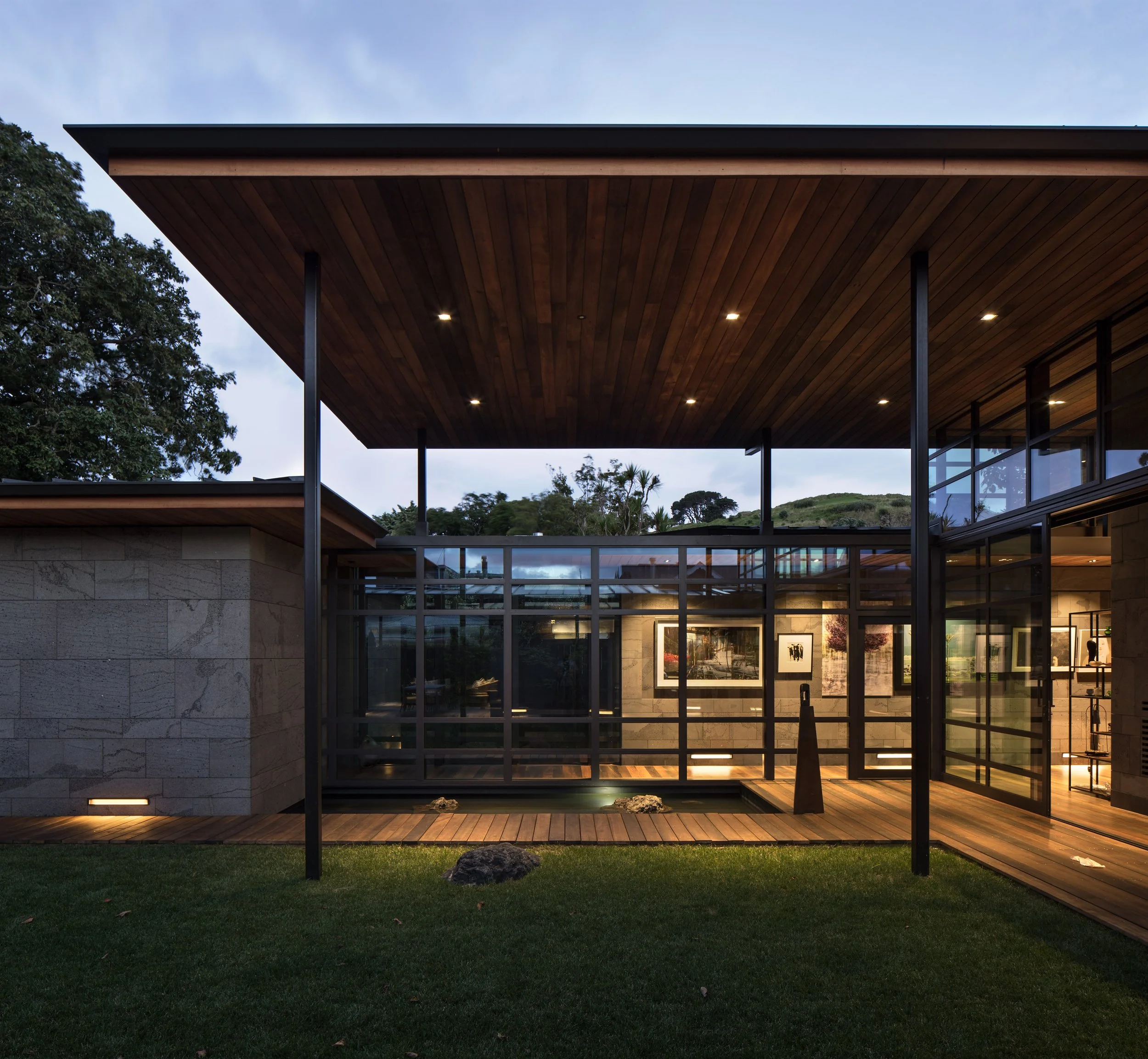 New architectural home