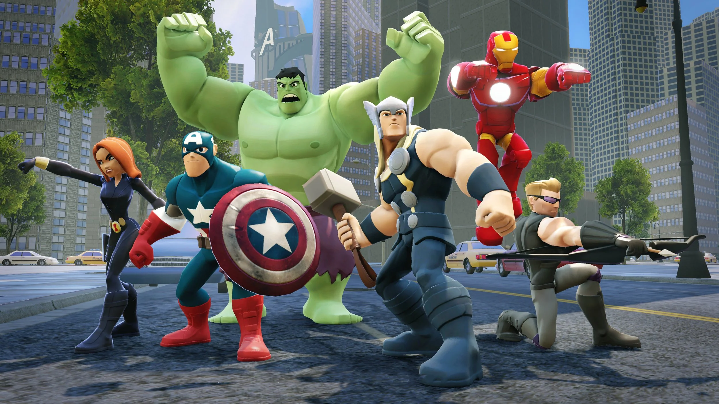 Disney Infinity 2.0 Marvel Super Heroes key art