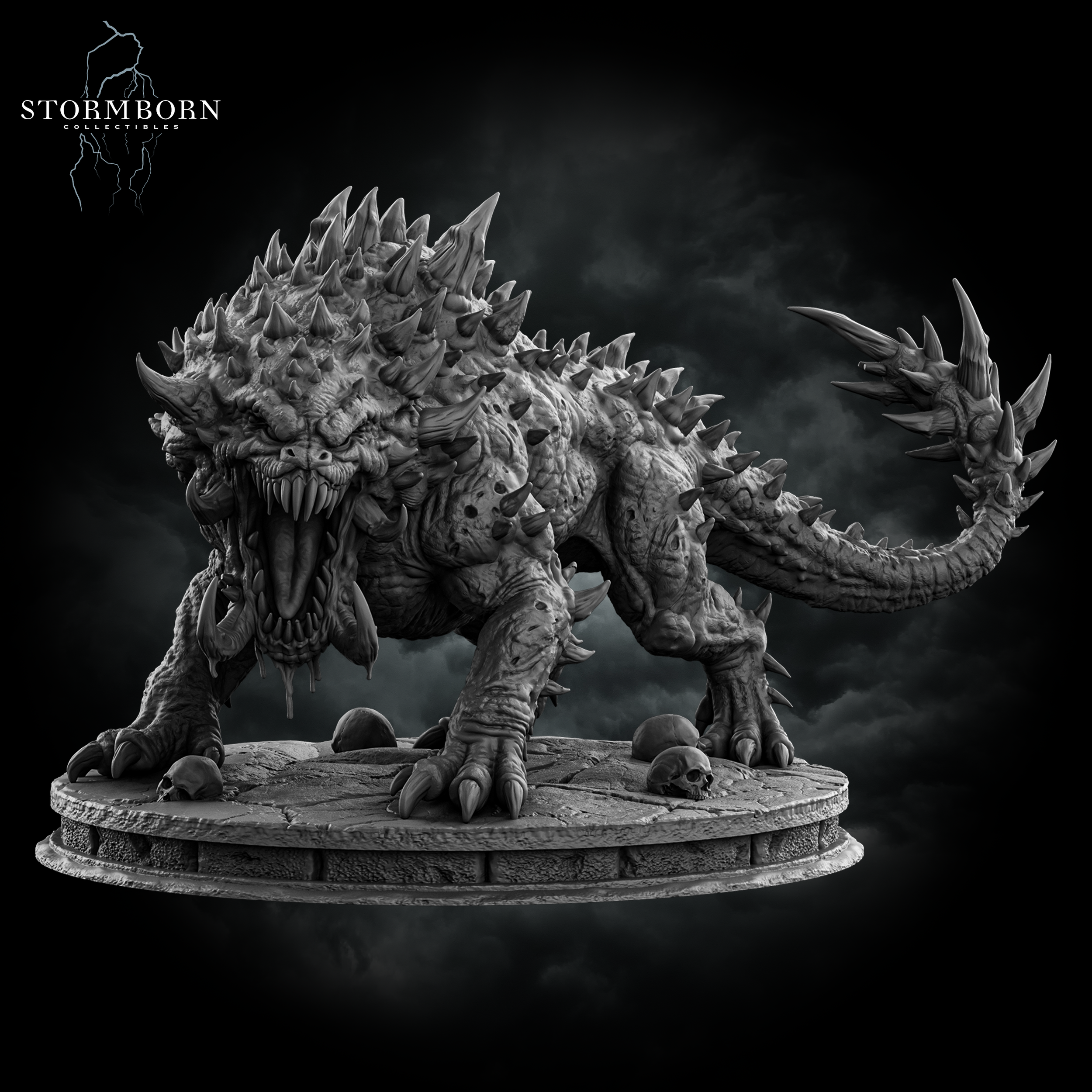 Nightmare Beast fantasy creature sculpt