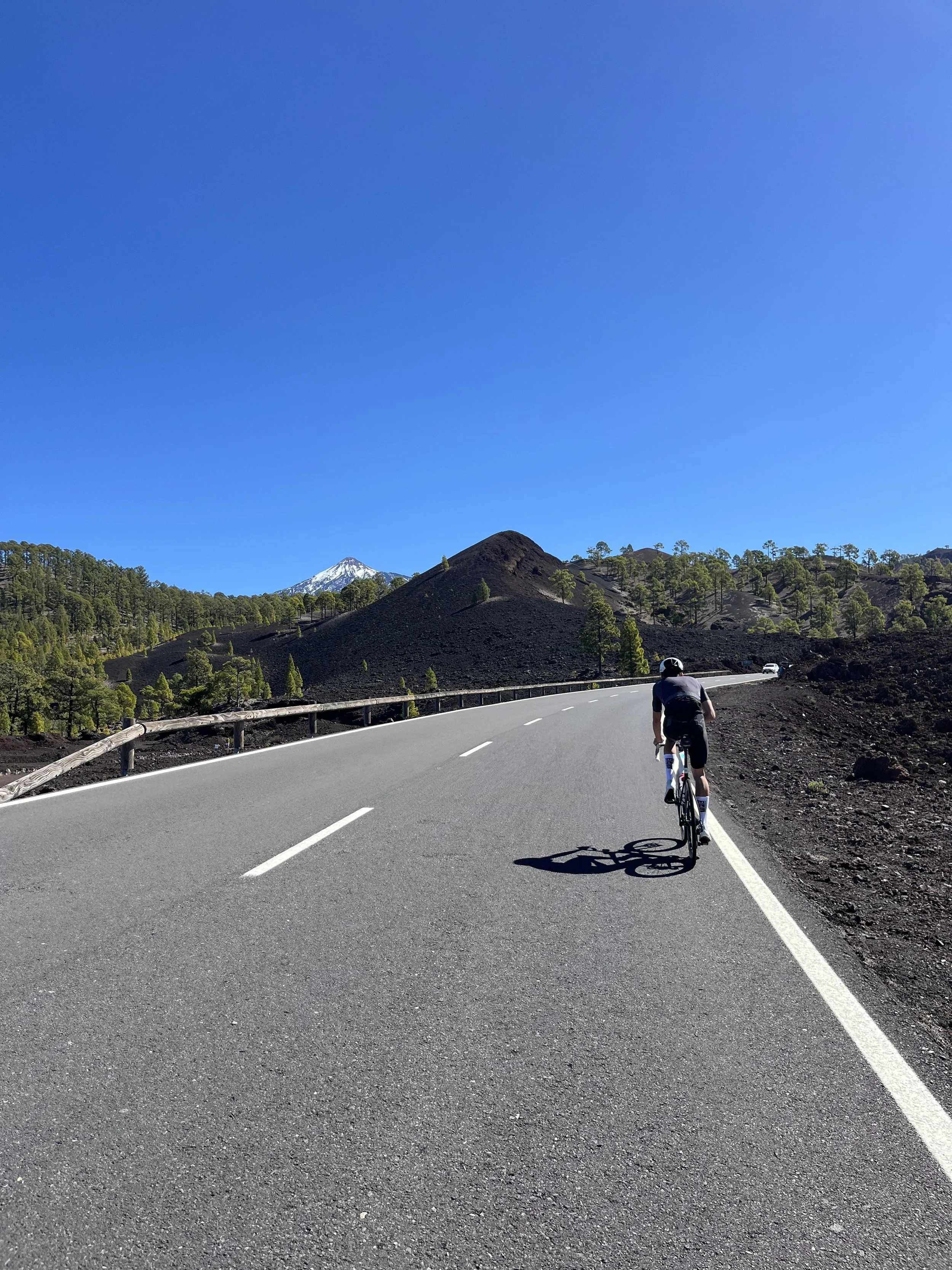 Fotoeindruck vom Radtraining auf Teneriffa