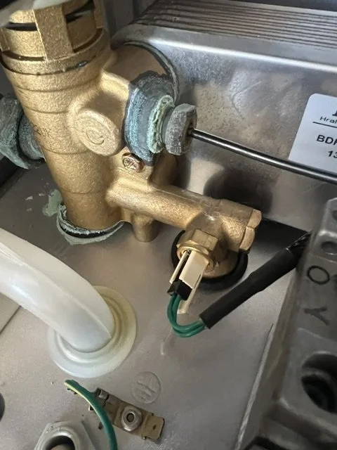 NTC temperature sensor from a combi boiler