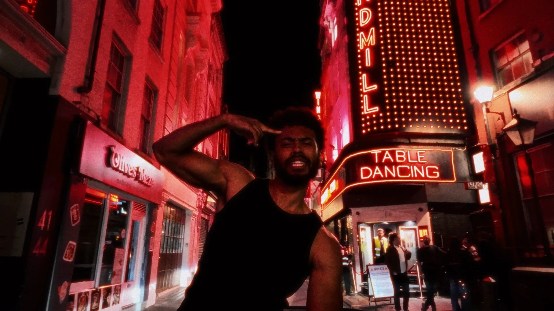 Still from HEAVY official music video